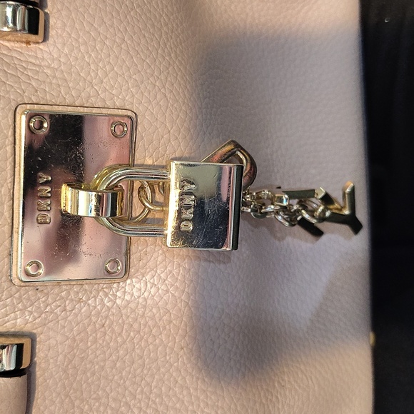 Soft supple light pink SKNY purse. Like new. - Picture 3 of 6